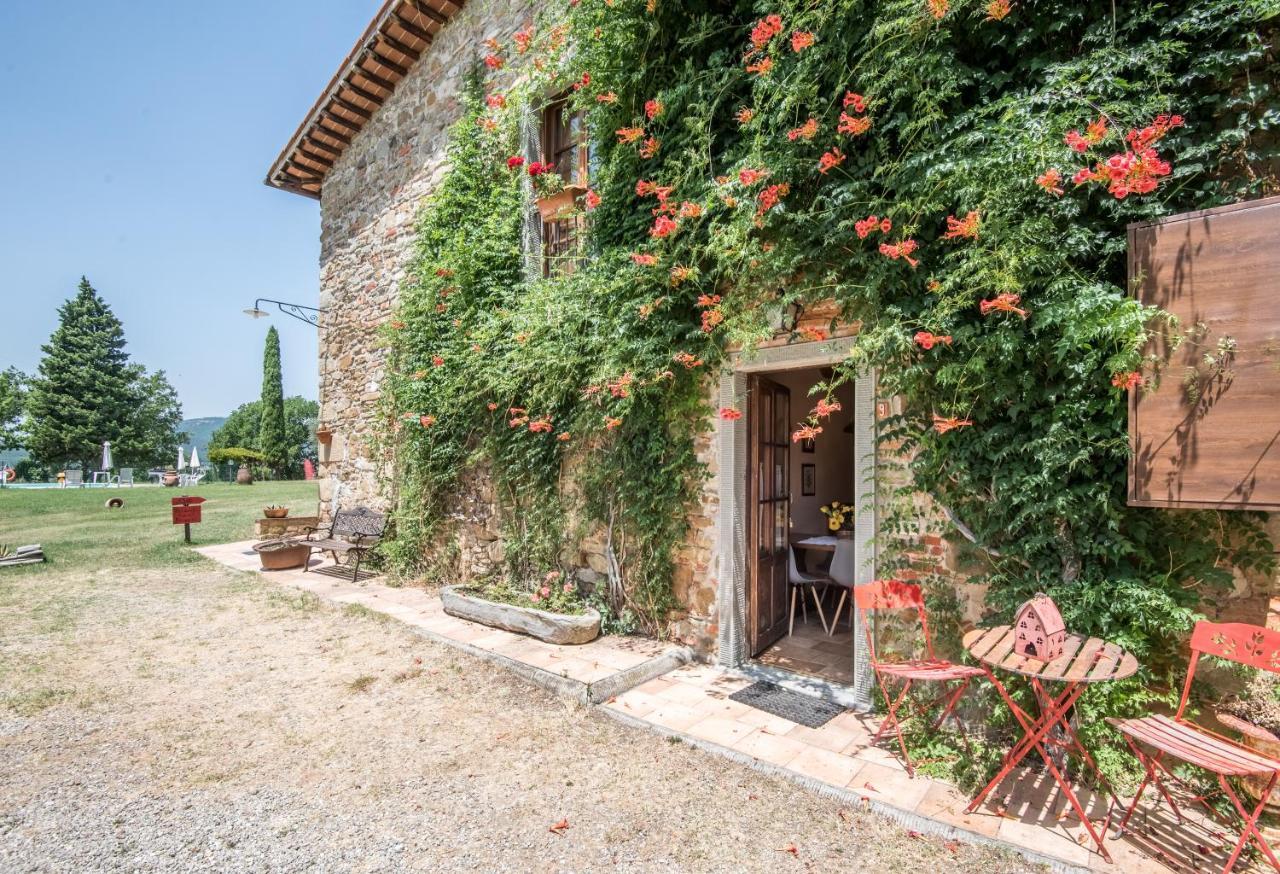 Villa Poggio Primo - Bilocale Cavaliere Castiglion Fibocchi Exterior foto